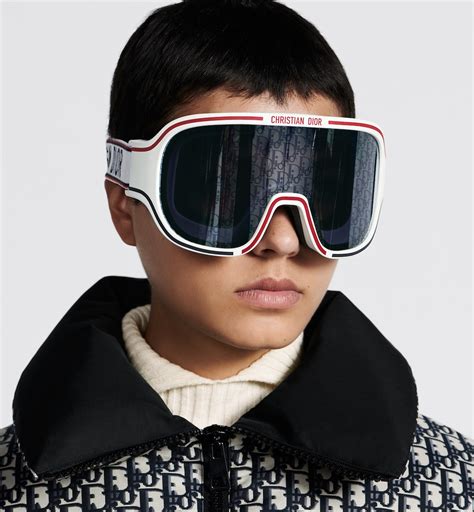 dior brille ski|DiorAlps M1I White Ski Goggles .